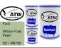 Preview: Ford, Willow Frost Pearl, SD / M6766: 500ml Lackdose + 500ml Klarlack + 250ml Härter - Set, von ATW Autoteile West.